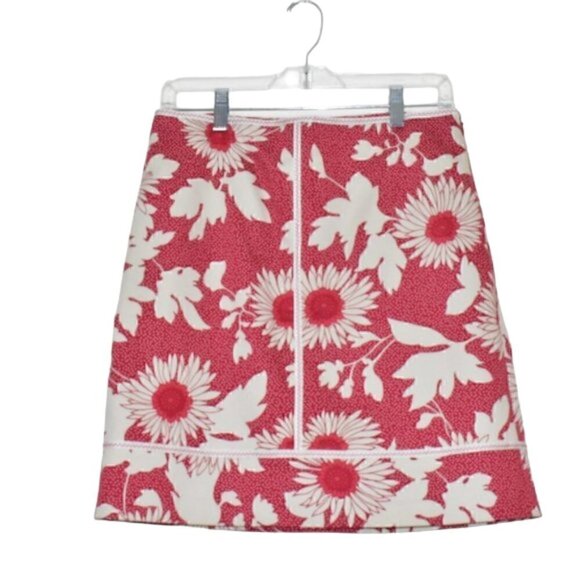 Ann Taylor Loft Floral Skirt Size 8P - Picture 1 of 10